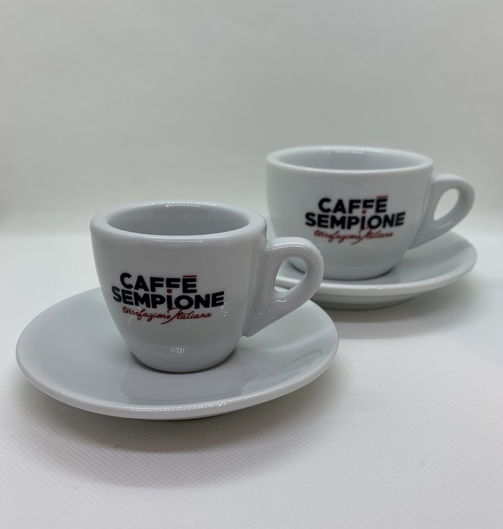Cappuccino + Espresso Tasse "Sempione"